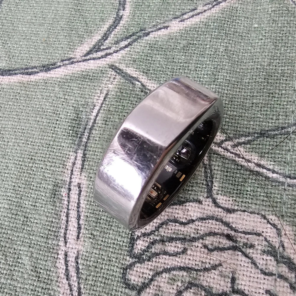 Oura Ring Gen 3 Size 8 Heritage Silver